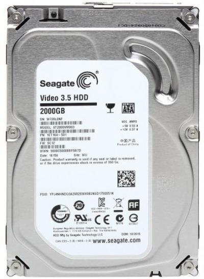 Seagate ST2000VM003 Hard disk 2TB 3.5" SATA III 64 MB za video nadzor REFABRIKOVAN
