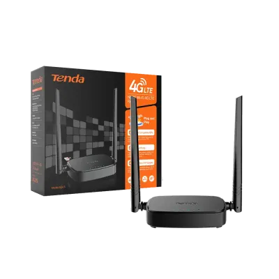 Беспроводной 4G LTE роутер Tenda 4G05 N300/sim slot/1xWan/1x Lan/2 External 4G/3G/2 Internal Wi-Fi Anten