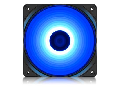 DeepCool ventilator računarskog kućišta 12 cm Crno sa plavim osvetljenjem, Crno Sa Plavim Osvetljenjem