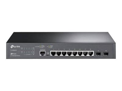 TP-Link TL-SG3210 LAN Switch 8x1Gb 2xSFP L2+ L3, Crni