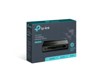 Коммутатор 10/100 16-портовый TP-Link TL-SF1016D