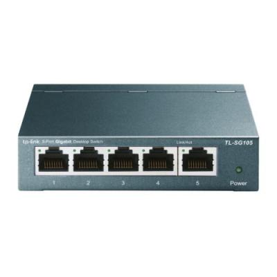 TP-Link TL-SG105 Switch Gigabit/10/100/1000Mbps, Crni