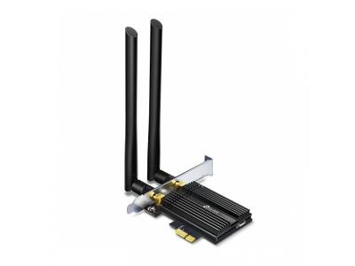 TP-Link ARCHER TX50E Bežični ruter AX3000 2402Mbps 574Mbps Bluetooth 5.0 2 antene, Crni