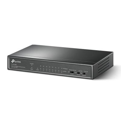 TP-Link TL-SF1009P/8×PoE+ Switch 9-port, Crni
