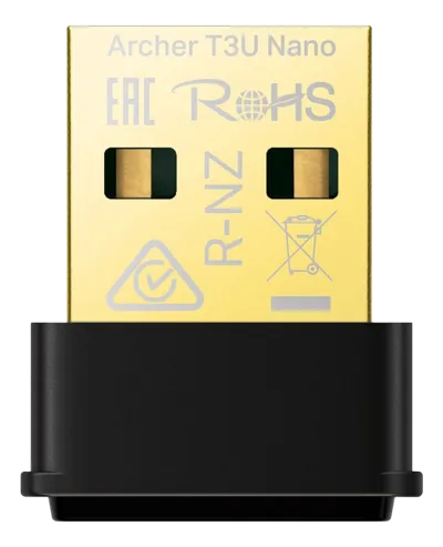 TP-Link ARCHER T3U Nano Bežični adapter Wi-Fi AC1300 867Mbps 433Mbps interna antena, Crni