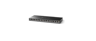 TP-Link TL-SG116E Switch Gigabit 16xRJ45 10/100/1000Mbps eSmart Desktop metalno kuciste, Crni