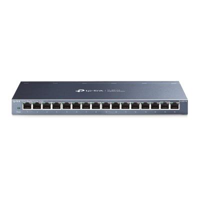 TP-Link TL-SG116 Switch Gigabit 16x10/1000Mbps Desktop sivi, Sivi