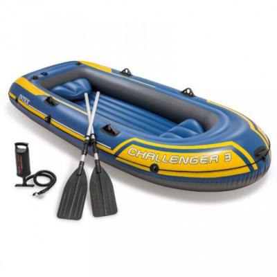 Intex лодка для воды 295 x 137 x 43cm Challenger 3 Boat set