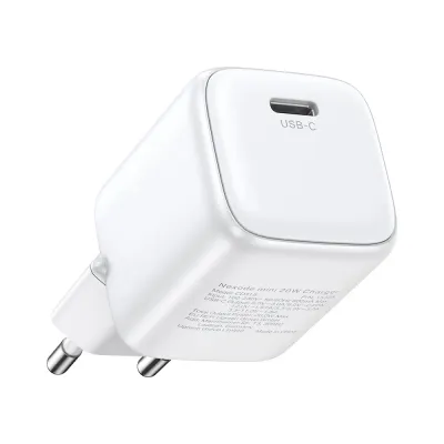 UGREEN Nexode CD318 сетевое зарядное устройство USB-C 20W, белое