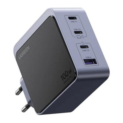 UGREEN X565 Nexode Air mrežni punjač 100W (3x USB-C + 1x USB-A) sivi