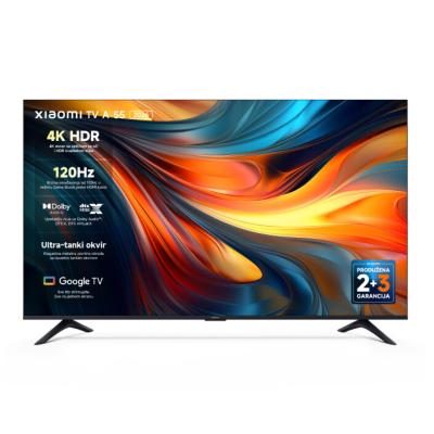 Xiaomi A55 Televizor 55" 4K UHD Google TV 2026, Crni