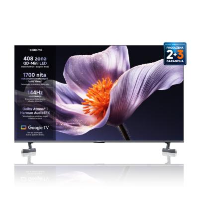 Xiaomi S Pro 55" Televizor MiniLED 4K UHD 144 Hz Google TV 2026, Crni