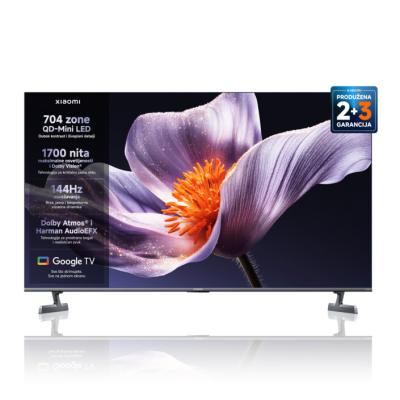 Xiaomi S Pro Televizor 75" MiniLED 4K UHD 144 Hz Google TV 2026, Crni
