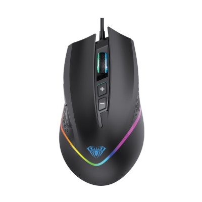 Gaming Mouse AULA F805 6400DPI/7D/RGB/Black