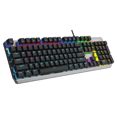 AULA F2066-II Gaming tastatura Blue Switch Mehanička, Sivo-Crna