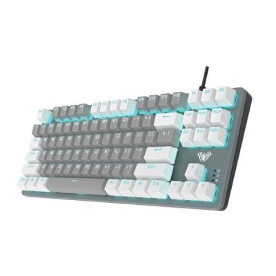 AULA F3287 Tastatura Mehanička Blue switch, Siva