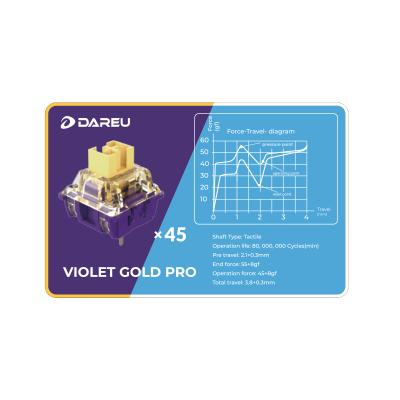 Dareu Violet Gold Pro taktilni prekidači (set)