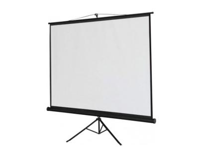 LEXIN TD9696M Platno za projektor sa tripodom 244x244cm, Belo