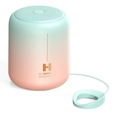 REMAX RB-H1 Pink/green Blue Sky Mirror Portable Wireless Speaker
