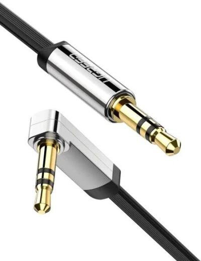 UGREEN AV119 3.5mm audio cable, straight to angled M/M, 0.5m