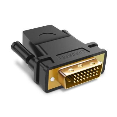 Ugreen Adapter Ugreen DVI (24+1) na HDMI (m/ž), Crni