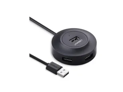USB Hub 4 port Ugreen 2.0 CR106 black