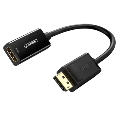 Ugreen Konvertor Displayport na Hdmi F 4Kx2K MM137, Crni