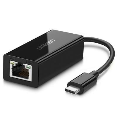 UGREEN US236 Adapter Tip C 3.1 na RJ45, Crni