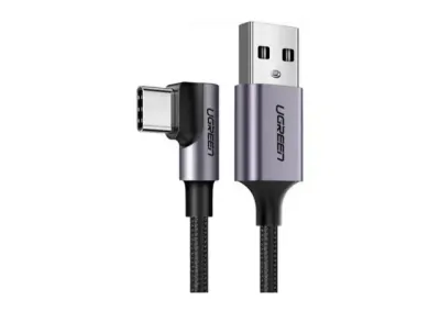 UGREEN US284 USB A to USB C angled cable, 1m, 3A