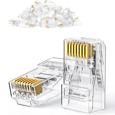 UGREEN NW120 RJ45 connectors Cat6 8P8C, 50 pieces