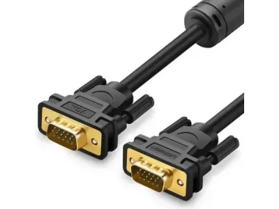 Кабель VGA - VGA M/M 8m HQ с ферритами Ugreen VG101