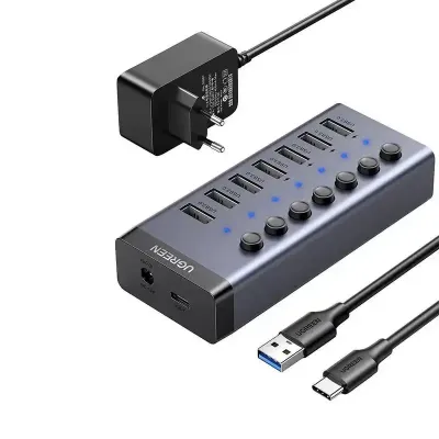UGREEN CM481 USB Port Hub 73.0 Tip C DC 12V