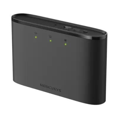 Mercusys MT110 WiFi ruter 4G LTE mobilni, Crni
