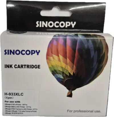Sinocopy HPIJXC933SC Inkjet kertridž HP 933XL, Cyan