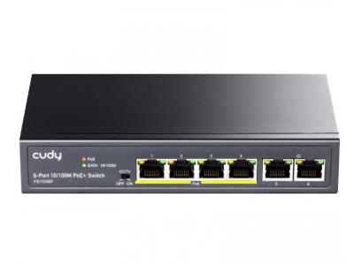 Cudy FS1006P PoE+ 6port switch