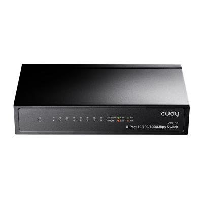 Cudy GS108 Switch 8-port crni, Crni