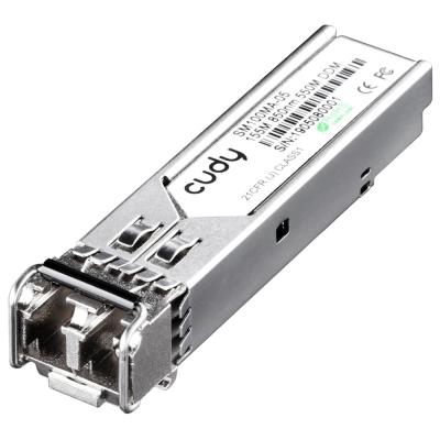 Cudy SM100GMA-05 SFP modul SM100GMA-05 fiber optički 1.25Gb/s, Srebrni