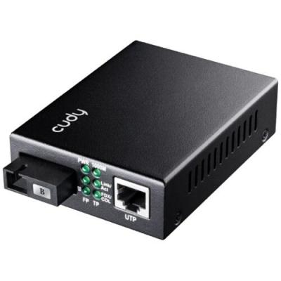 Cudy MC100GSB-40B Gigabitni Ethernet medijski konvertor WDM BiDi TX 1550nm / RX 1310nm