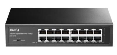 Cudy GS1016 Switch gigabitni prekidač sa 16 portova 10/100/1000M 16x Gbit RJ45 Alt. Teg1016d PFS3016-16G