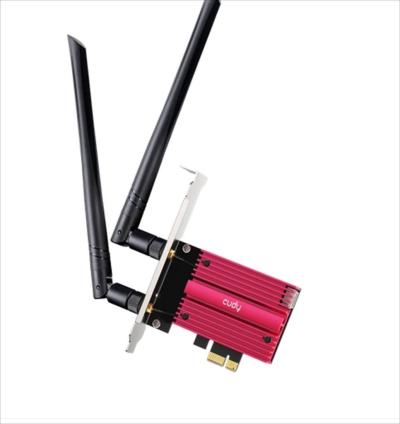 Cudy Be9300 bežična mrežna kartica Pci-E tropojasna Wifi 7 Bt 5.4 We9300