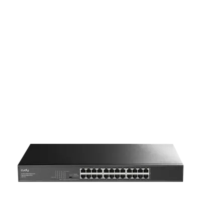 Cudy GS1024E Switch 24-port 10/100/1000 Rackmount Light Managed