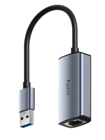 Cudy UE25A network adapter USB-A to 2.5G RJ45 Ethernet