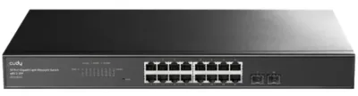 Cudy GS1016ES2 Switch 16-portni Gigabit 2x SFP Light Managed