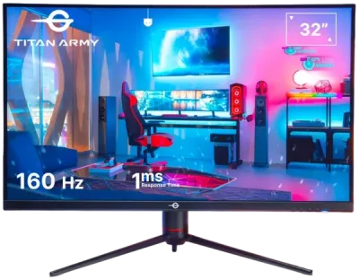 Titan Army P32A2V monitor 32" 4K UHD, 3840x2160, 160Hz, black
