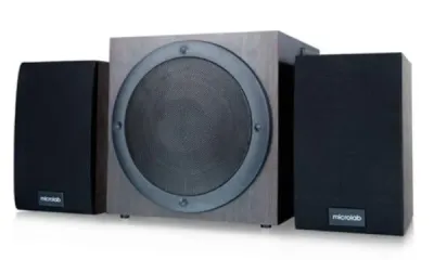 Microlab TMN-1/2.1 Aktivni drveni zvučnici BT 2.1 sistem 32W RMS (9W*2+14W) Bluetooth 3 3,5mm