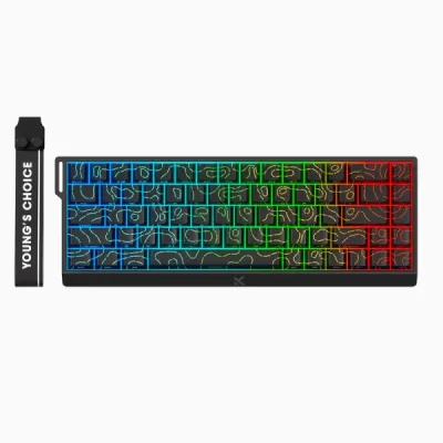 Mchose Ace 68 Gaming tastatura, Crna