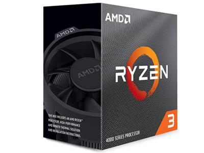 AMD Ryzen 3 4100 Procesor 4C/8T/3.8GHz/6MB/65W/AM4/BOX