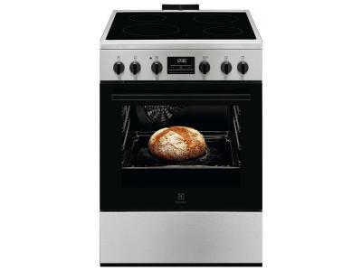 Электрическая плита Electrolux LKR66021MX ширина 60cm/керамическая панель