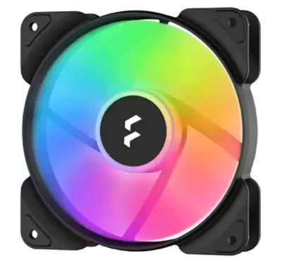 Fractal Design Kuler Aspect 12 Ventilator 120mm RGB, Crni