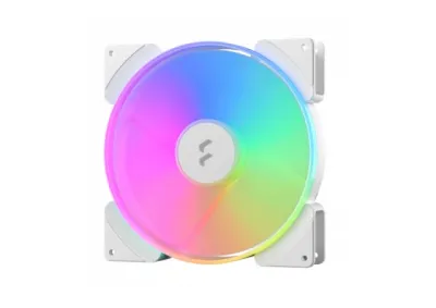 Fractal Design FD-FAN-PRI-AL18-PWM-WT Ventilator Prisma AL-18 ARGB 180mm, Beli